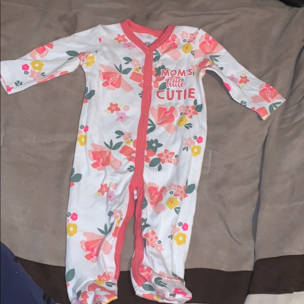 Mom’s little cutie sleeper.